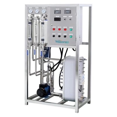 آلة المياه الأساسية 2.5KW EDI RO عملية مستقرة متعددة الأغراض