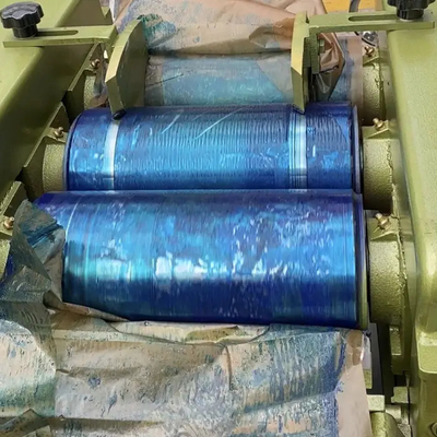 SUS304L 1000 كجم / ساعة آلة خلط المسحوق الجاف كفاءة آلة مطحنة ثلاث أسطوانات