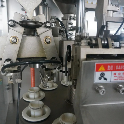 آلة ملء وتختم أنابيب تلقائية 200 كجم مع ضغط الهواء 0.4-0.6Mpa إمدادات الطاقة 220V 50Hz