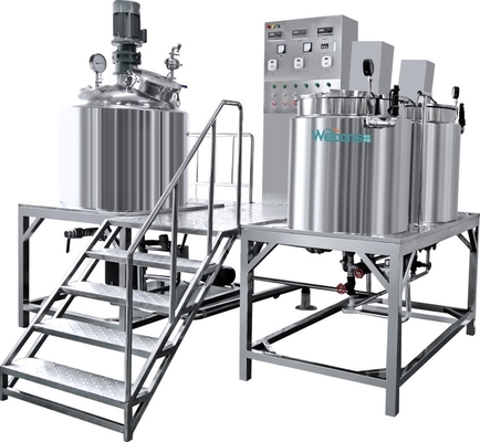 5.5kW 5000L مستحضرات التجميل مستحلب خلاط خط إنتاج ماكياج