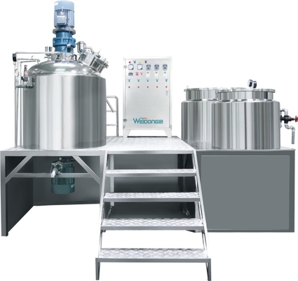 5.5kW 5000L مستحضرات التجميل مستحلب خلاط خط إنتاج ماكياج