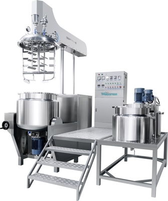 5.5kW 5000L مستحضرات التجميل مستحلب خلاط خط إنتاج ماكياج