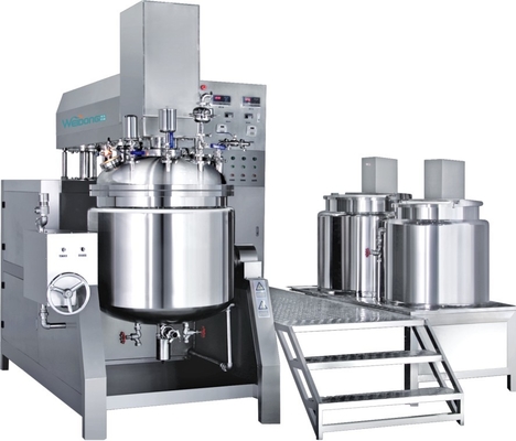 100-5000L خلاطة مستحلب التجميل البعد المخصص 2.2-30KW الطاقة
