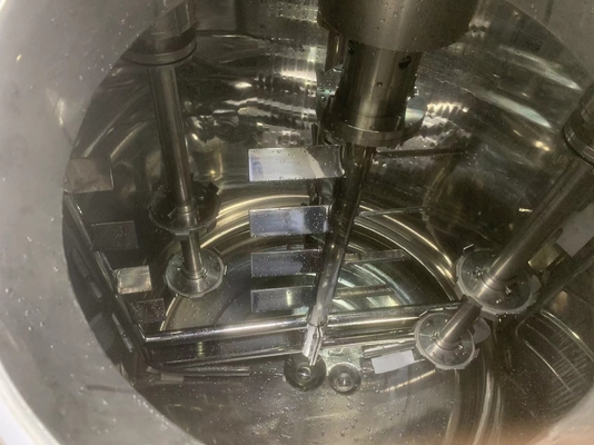65rpm 50-5000L خلاط مستحلب تجميلي مع نظام فراغ اختياري