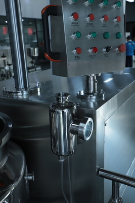 تحكم PLC أوعية خلط SS سعة 50-5000L بخار كهربائية تسخين زيت ساخن