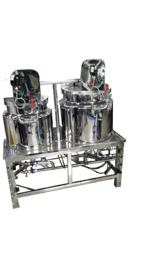 تحكم PLC أوعية خلط SS سعة 50-5000L بخار كهربائية تسخين زيت ساخن