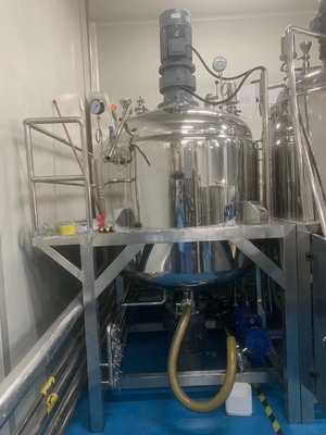PLC التحكم الصحي مزج السوائل المزج مع الأبعاد المخصصة 500-5000KG الوزن