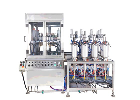 آلة ملء السائل التجميلي بتحكم رقمي AC380V 50HZ 1.1KW