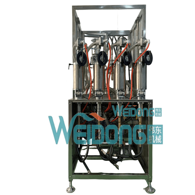 AC220V 50HZ 6.5KW آلة ملء قناع الوجه مع 0.7-0.85mpa ضغط الهواء المضغوط