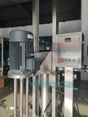 خلاط مستحلب تجميلي 5L-2000L مع 0.37kw-15kw محرك رفع هوائي محمول