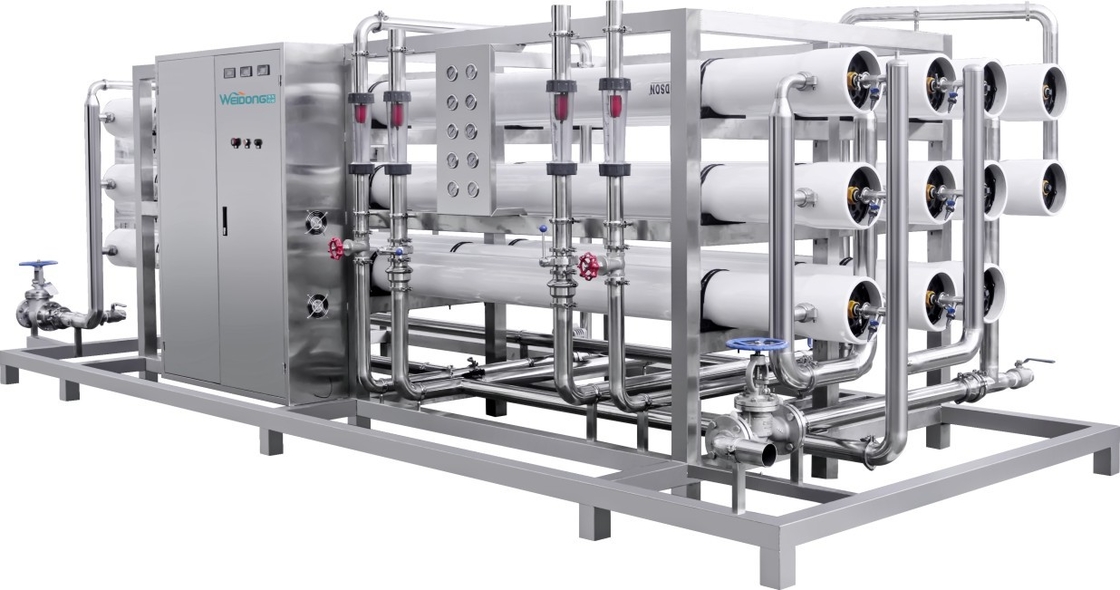 توفر لك معالجة المياه 2000L FRP RO مياه نقية وآمنة وعالية الجودة
